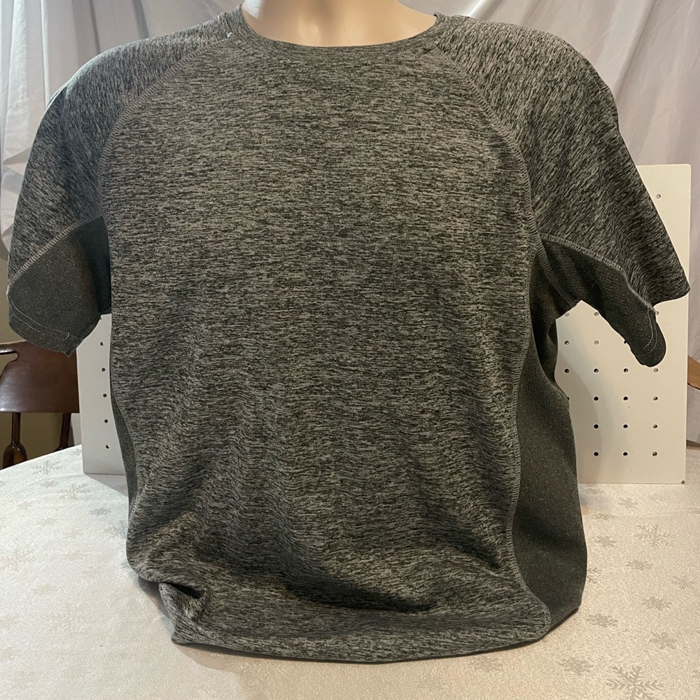 BCG Gray Wicking Athletic Short Sleeve Shirt